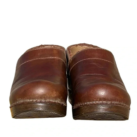 Dansko Professional All Day Slip On Clogs Genuine Leather Arch Support Womens 9 - Picture 9 of 10